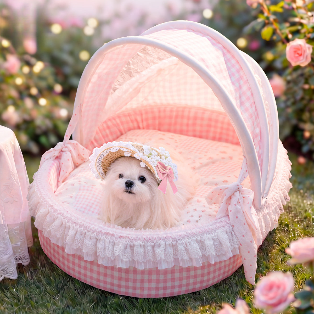 Princess Washable Pet Bed