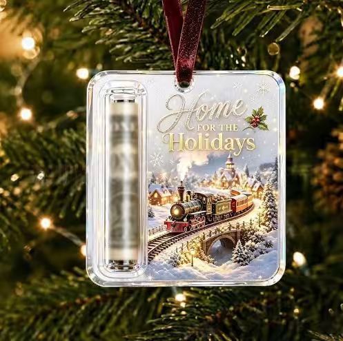 Christmas Acrylic Gift Holder Ornament
