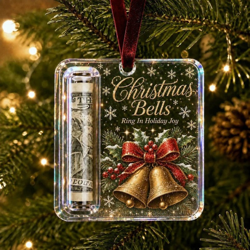 Christmas Acrylic Gift Holder Ornament