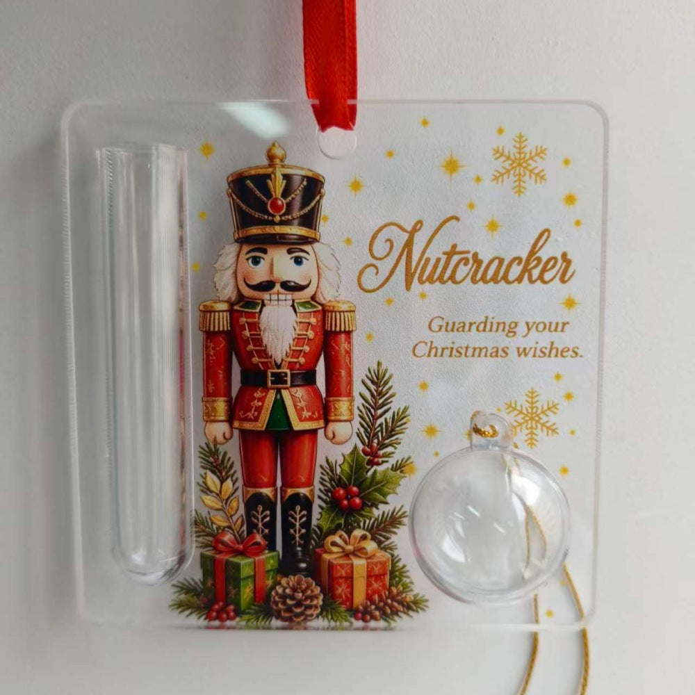 Christmas Acrylic Gift Holder Ornament