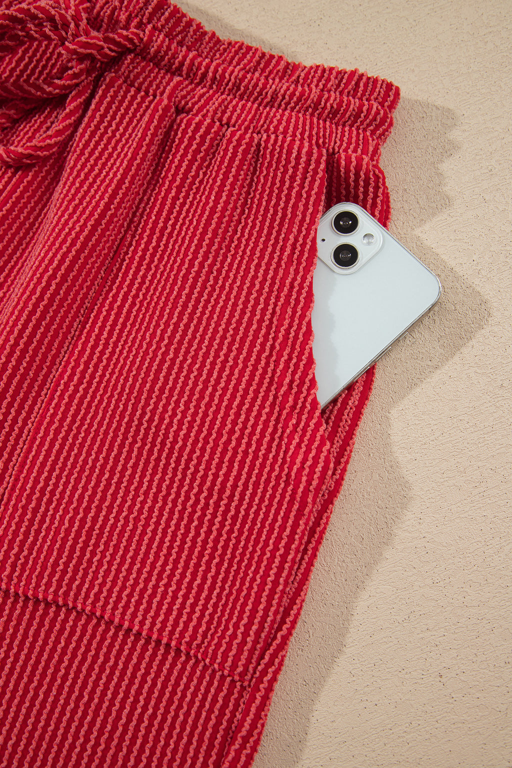 Jolly Corded Knit Two-Piece Set