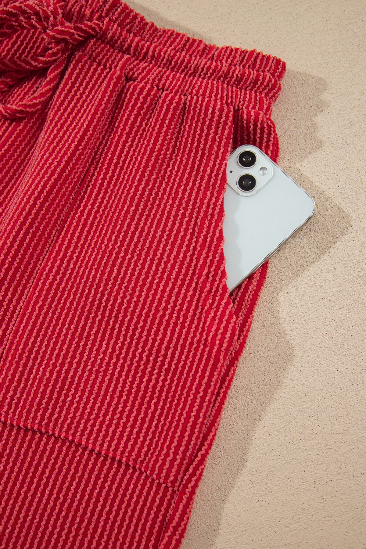 Jolly Corded Knit Two-Piece Set