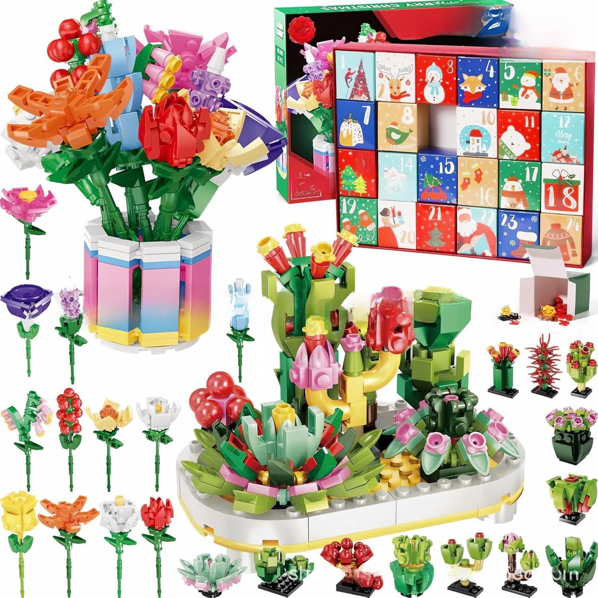 Floral Building Block Surprise Box