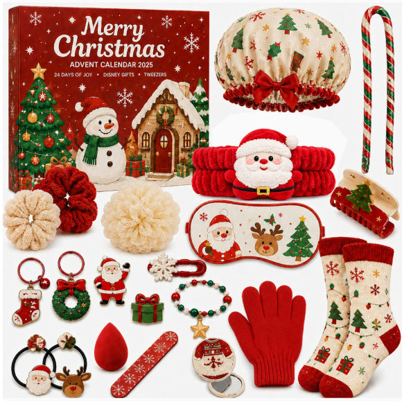 Christmas Countdown Building Block Surprise Set