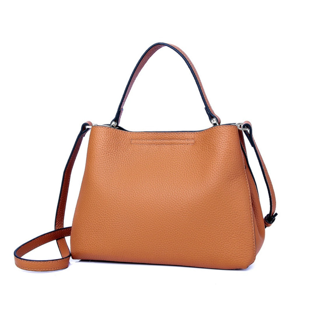 The Genuine Leather Tote & Crossbody Bag