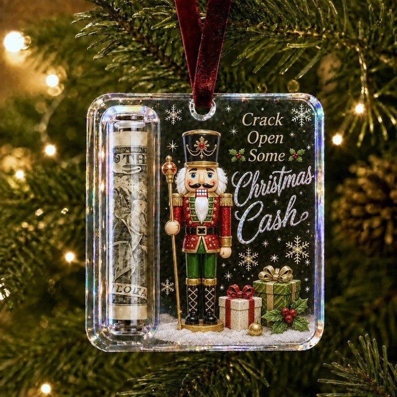 Christmas Acrylic Gift Holder Ornament