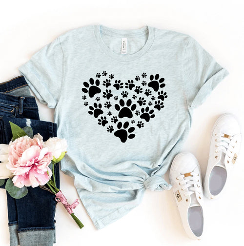 Paw Heart Graphic Tee