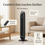 Dreo oscillation and convenience features graphic