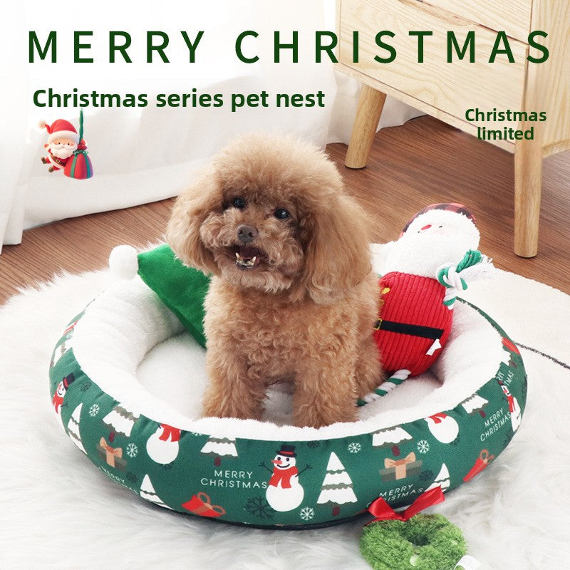 Christmas Pet Beds & Lounge Mats
