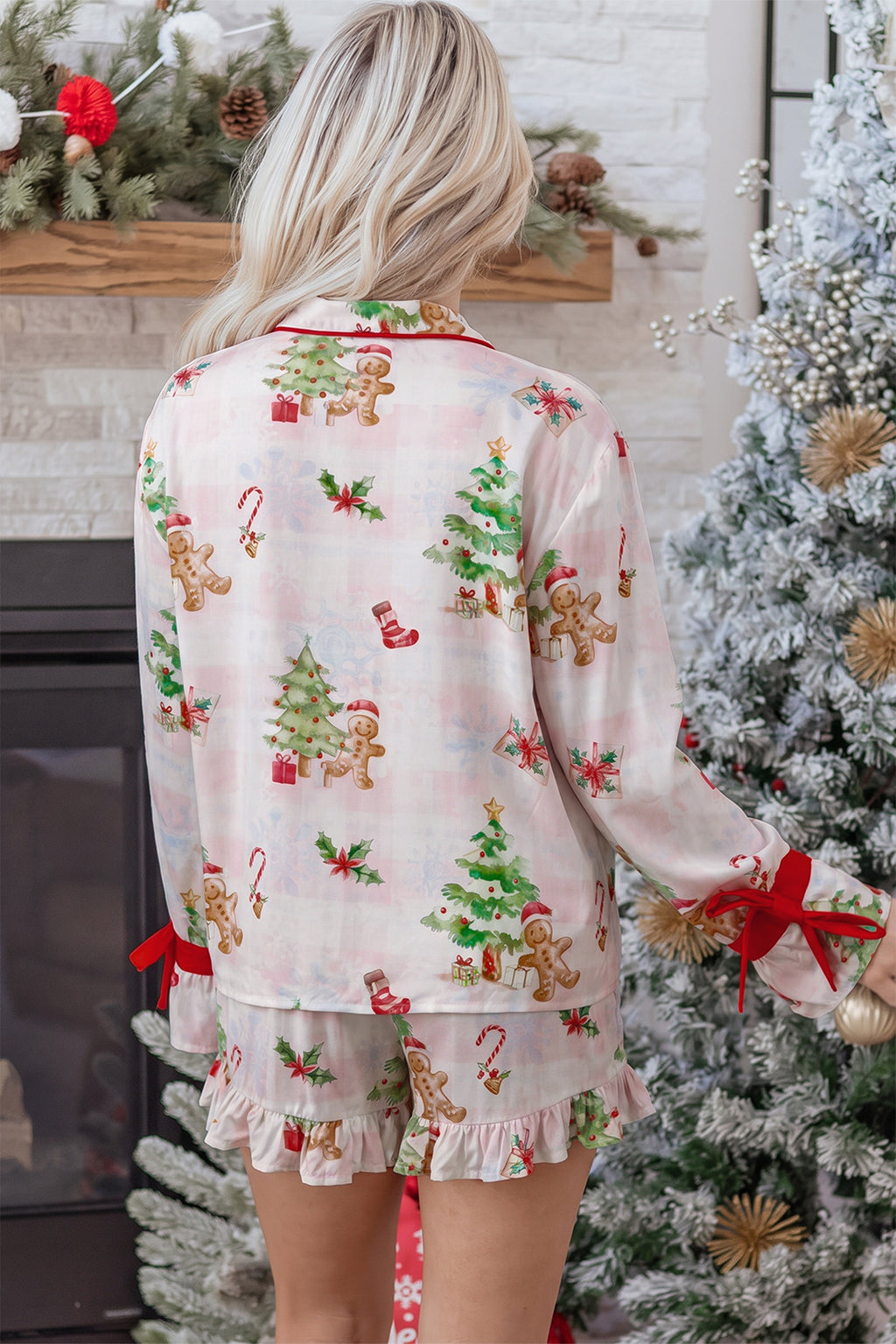 The Festive Abstract Shift Lounge Set